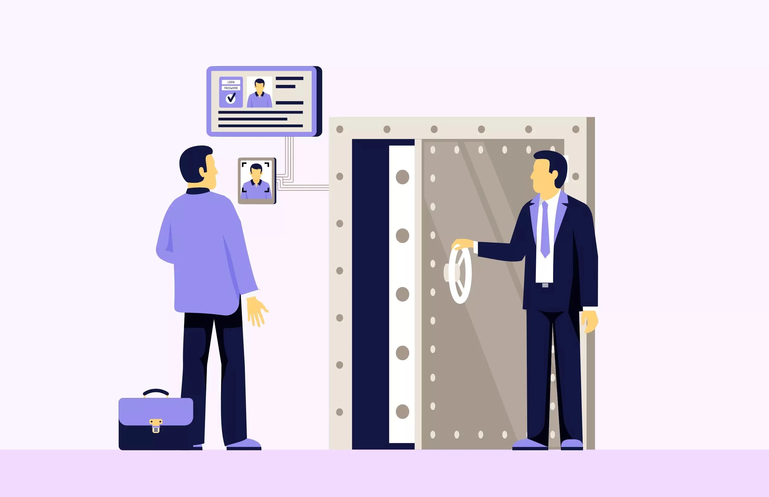 how-does-face-recognition-door-access-control-system-works
